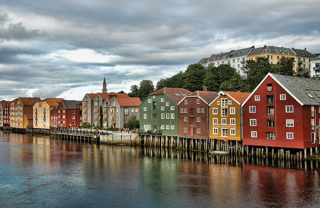 Historic Trondheim Norway