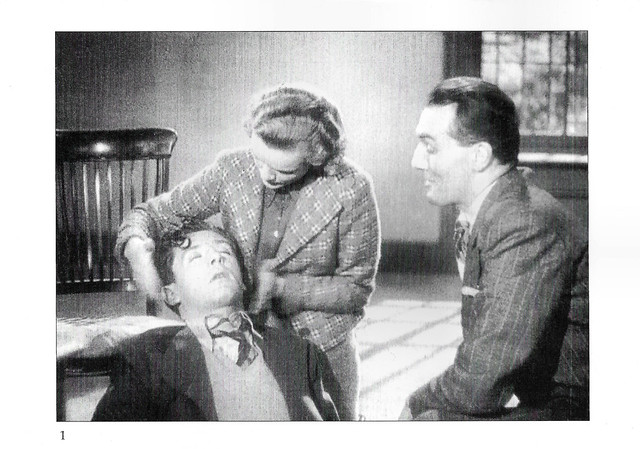 Derrick De Marney, Nova Pilbeam and John Longden in Young and Innocent (1937)