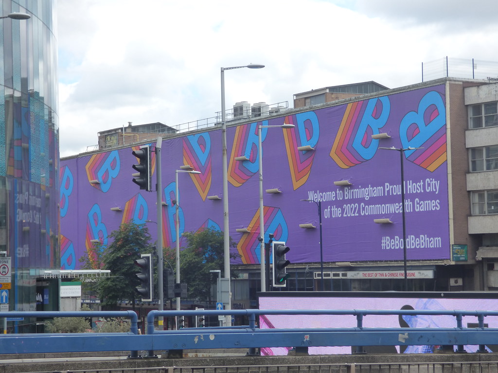 The complete Smallbrook Queensway wrap for Birmingham 2022