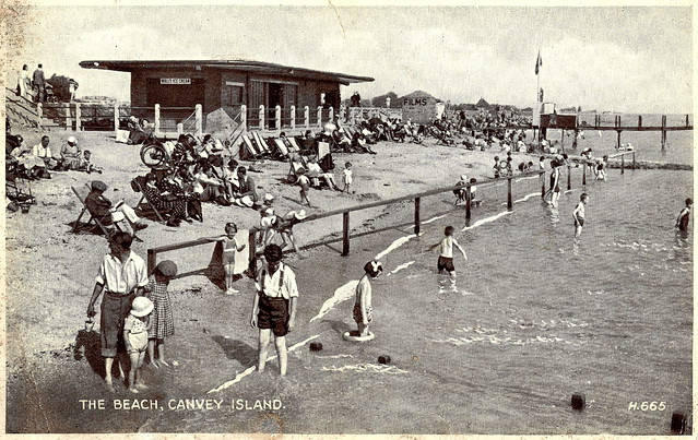 Canvey Island - Beach Prior to 1949. And Dimitri Devyatkin.