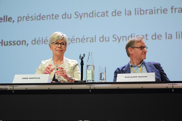 Anne Martelle et Guillaume Husson (SLF) - Rencontres nationales de la librairie 2022 - Angers