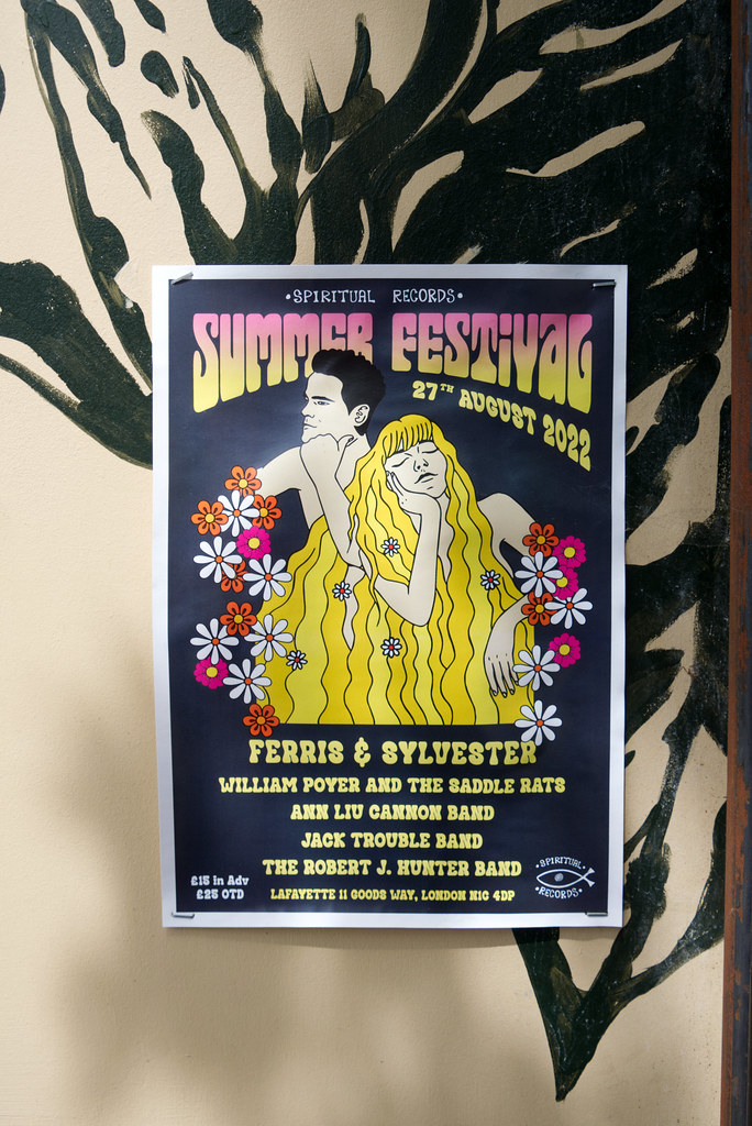 DSC_4986 Camden Lock London Spiritual Records Summer Festival Ferris & Sylvester 27th August 2022 Poster