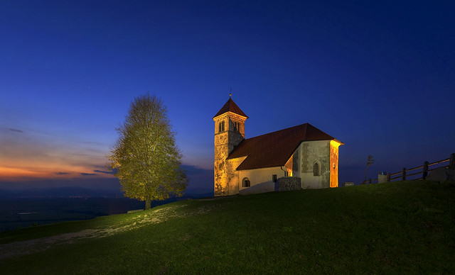 St Ana Church, Jezero, nr Ljubjlana, Slovenia