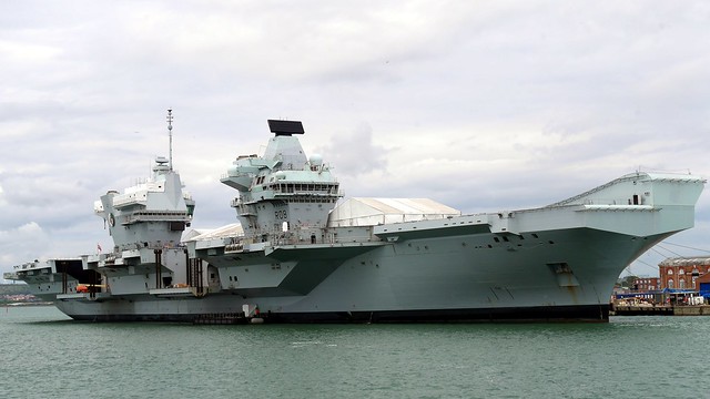 HMS Queen Elizabeth-Portsmouth Hants
