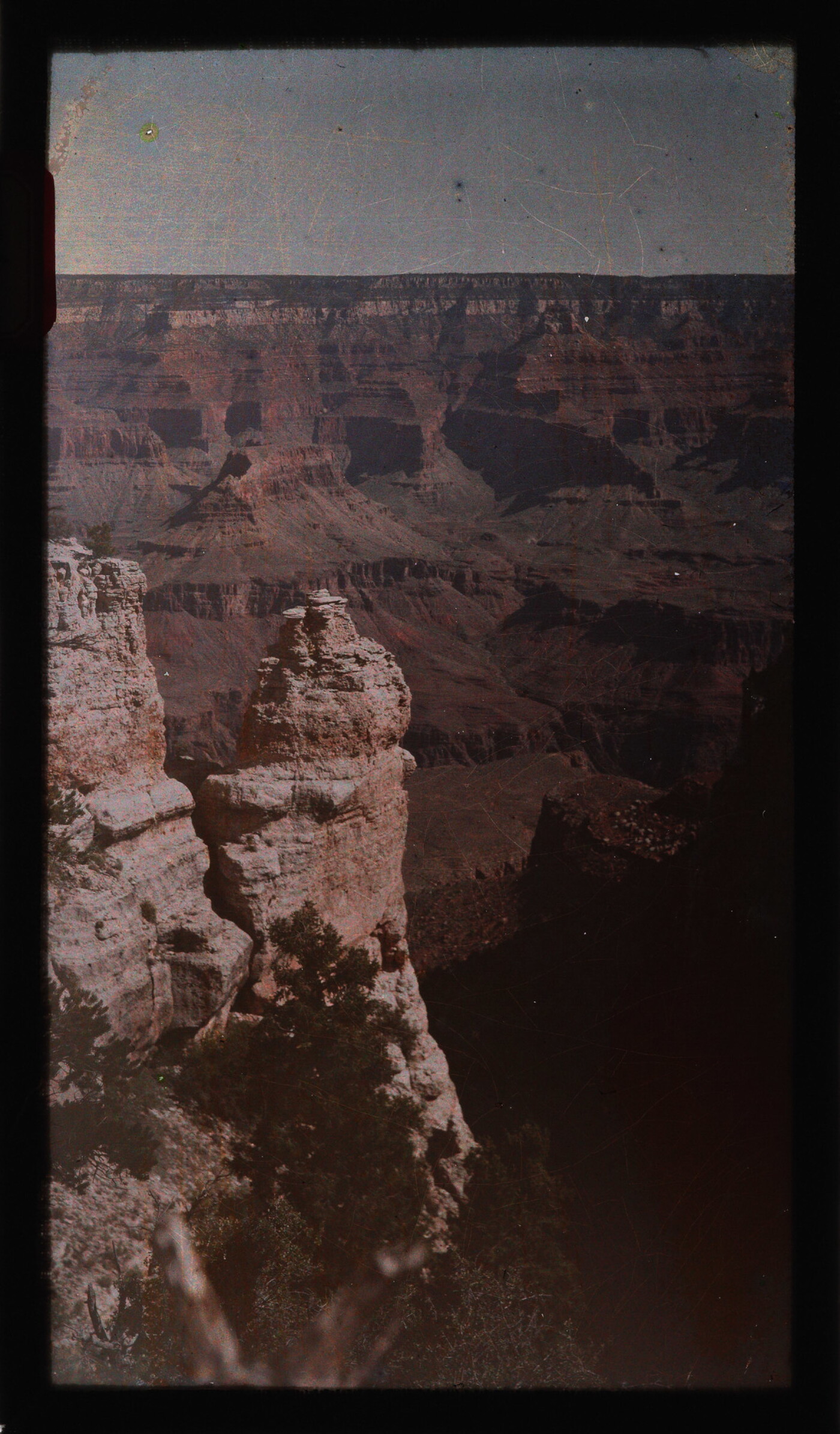 Laura Gilpin (1891-1979) [Grand Canyon], 1916. Autochrome Amon Carter Museum