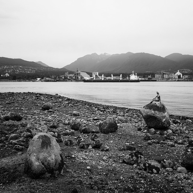 Statue of The Girl in a Wetsuit, Vancouver | Shorelines