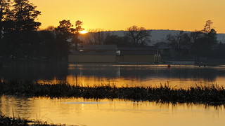 Sunrise and Boatsheds