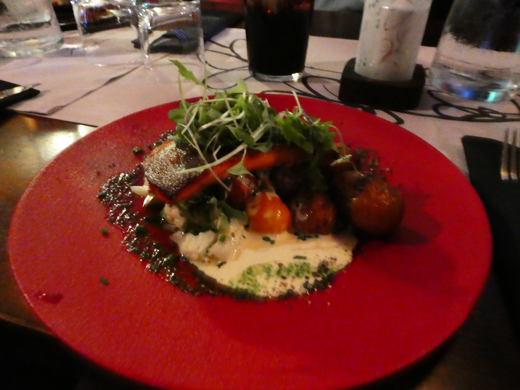 Dinner at Rouhe restaurant, Ylläs