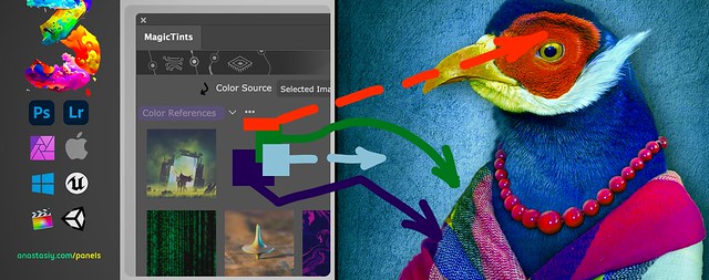 Tip#113: Smart targeting of image areas with specific colors - MagicTints