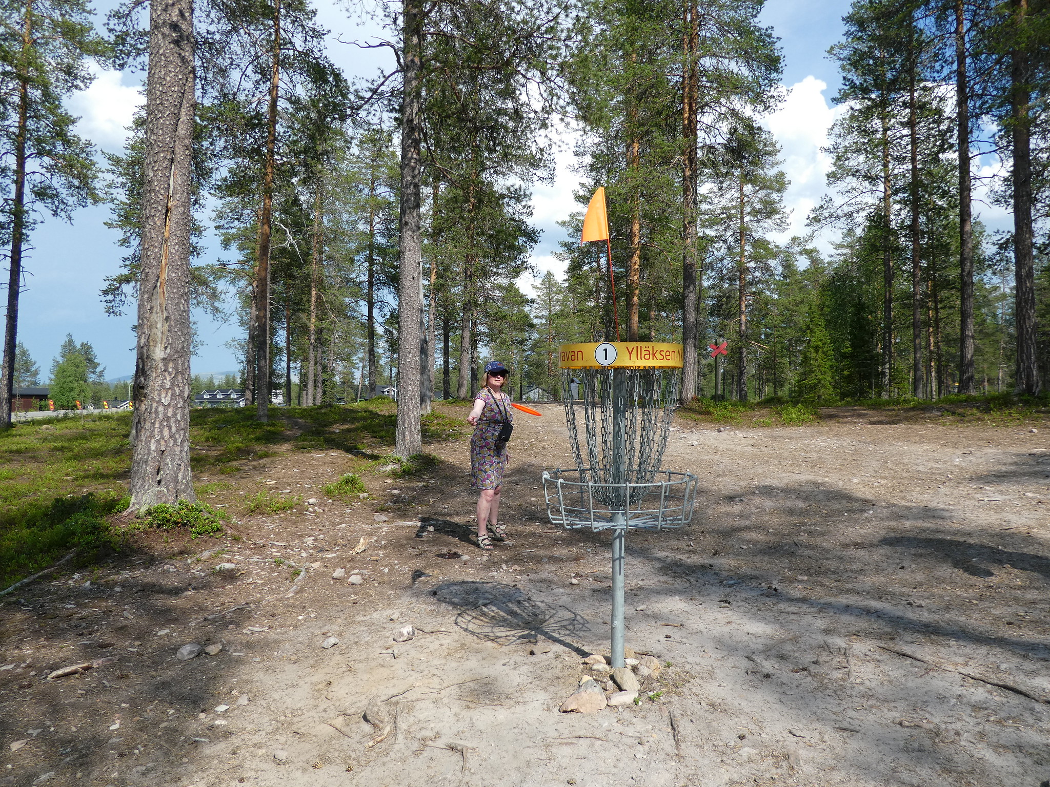 Frisbee Golf Course, Ylläs, Lapland