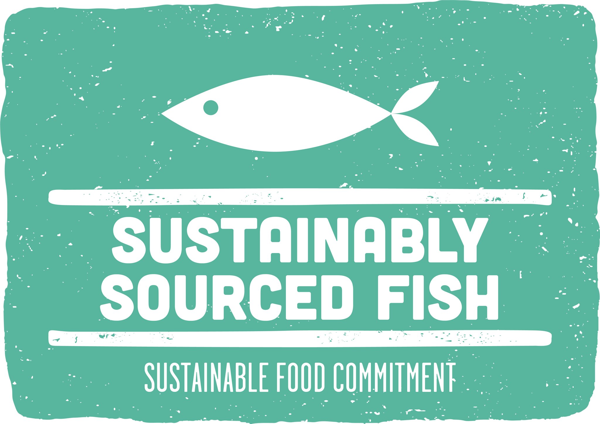 Sustainable sourced fish graphic