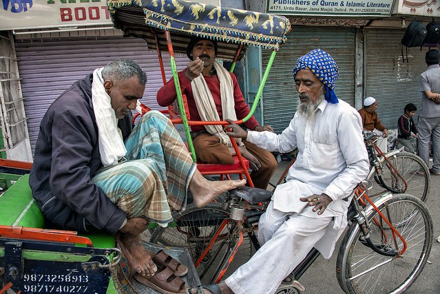 INDIA10189- the Rickshaw Wallah