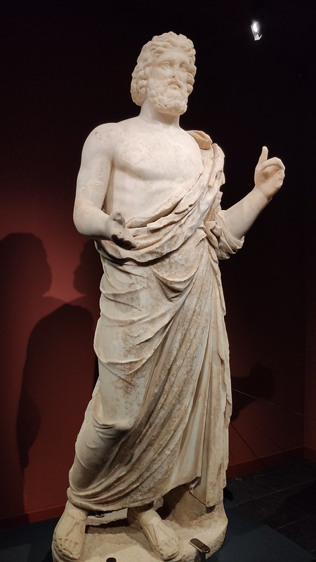 ASKLEPIOS (Asclepius) - The Greek Emporium - Empúries Archaeological Museum - L'Escala, Girona, Catalunya