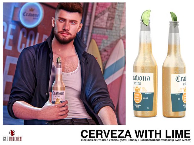 New! Cerveza with lime @ TMD!