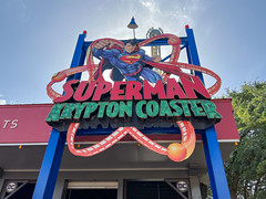 Photo 4 of 8 in the Superman Krypton Coaster gallery