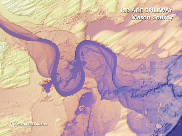 68 Ice Age Spillway—Mason County 4:3 ratio, 7200x5400 pixels