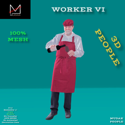 MUDAK PEOPLE - WORKER VI 512