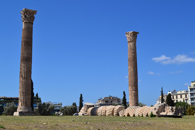 Il Tempio di Zeus Olimpio ad Atene (2), Grecia