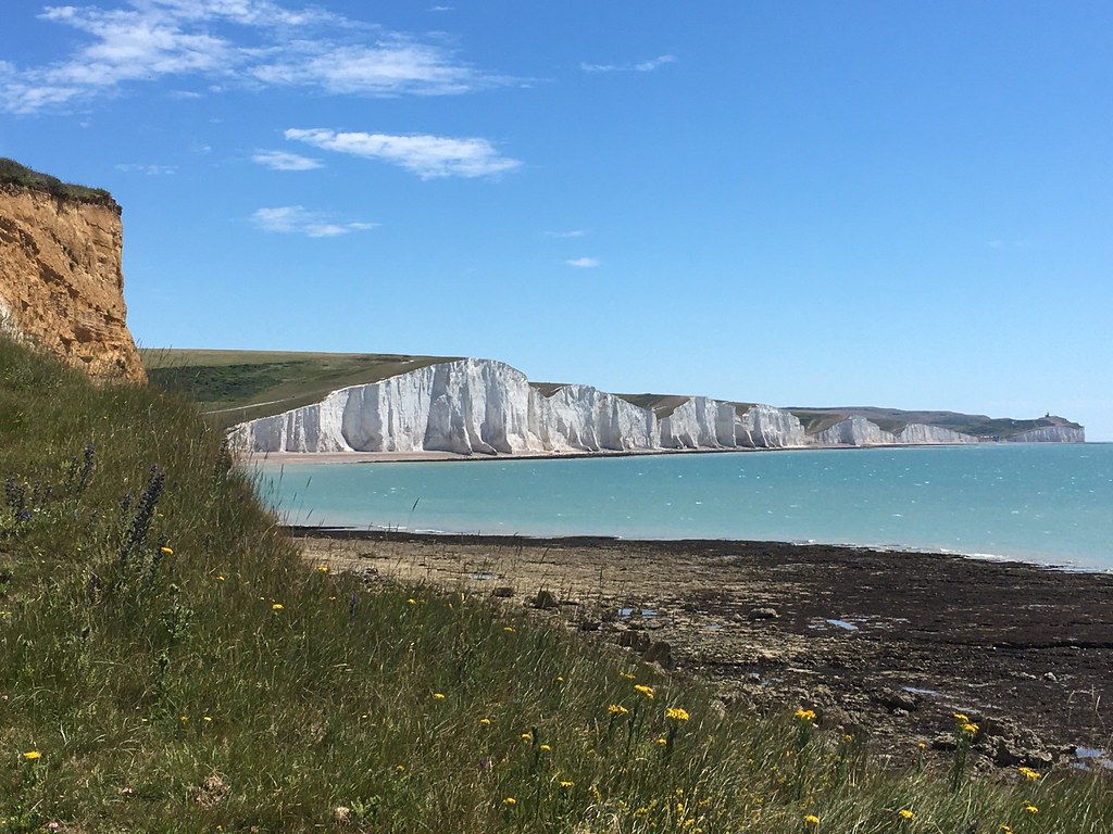 View towards Seven Sisters, Seaford Head, 4 July 2022, L. Jackson
