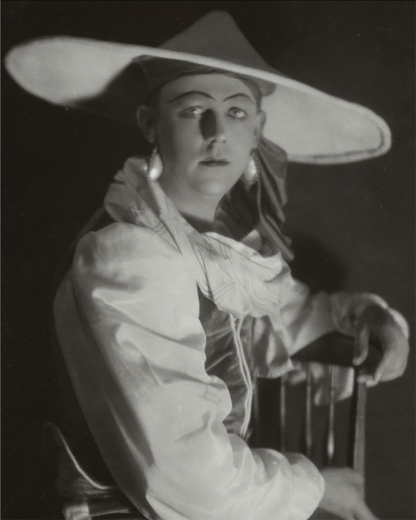 Jean Börlin i Fågelhandlaren av Svenska Baletten, foto Studio Isabey, Paris, 1923