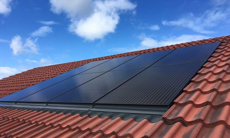 Marley solar roof tiles
