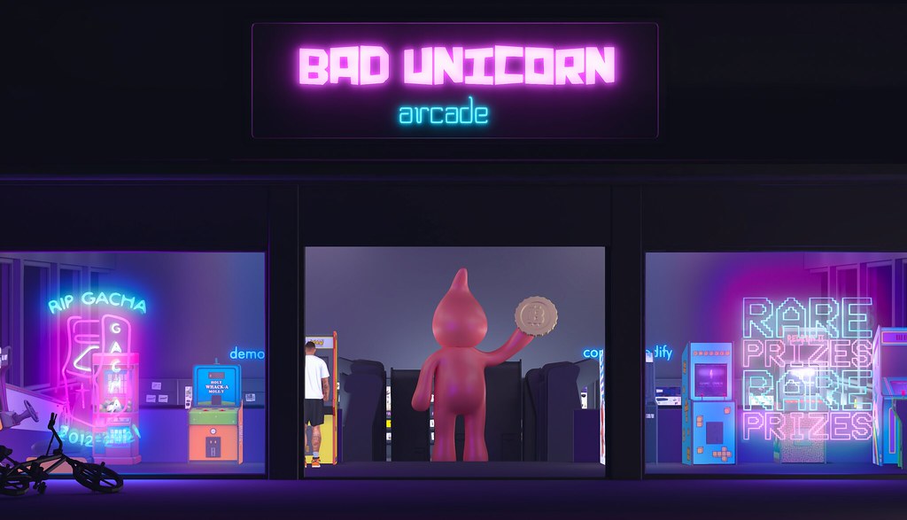 Bad Unicorn Gacha Arcade