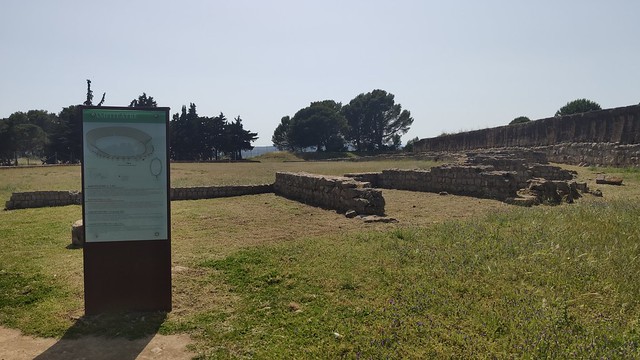 Amfiteatre - Roman Empúries Archaeological Site - L'Escala, Girona, Catalunya