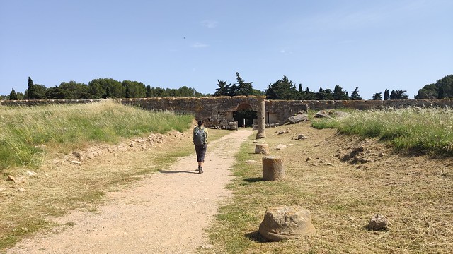 Defensive Wall - Roman Empúries Archaeological Site - L'Escala, Girona, Catalunya