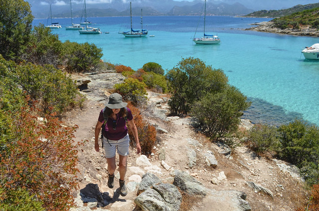 The difference between walking and hiking in Corsica