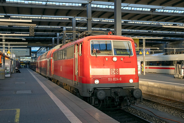 DB 111 024 München Hbf