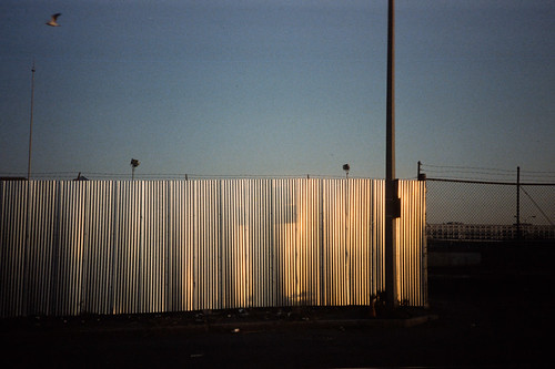 Corrugated Metal Fence (1)