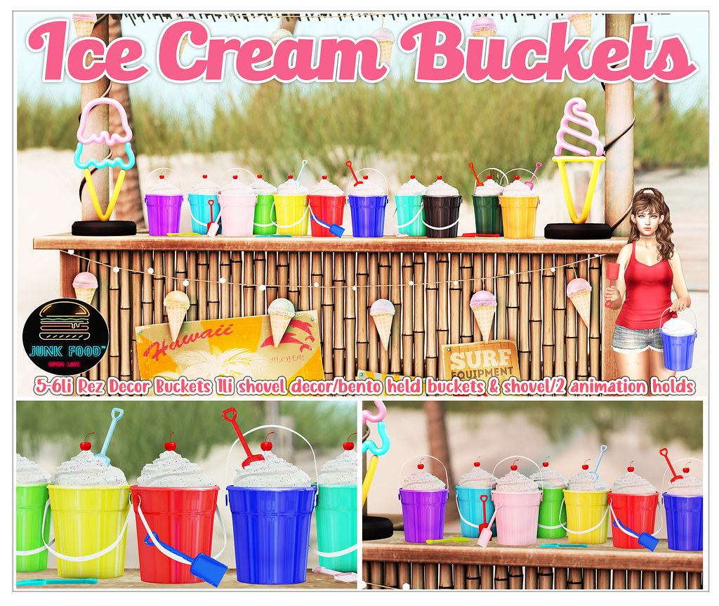 Junk Food – Ice Cream Buckets Ad