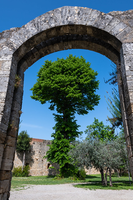 Entrance To The Castle Of San Gimignano, Tuscany
