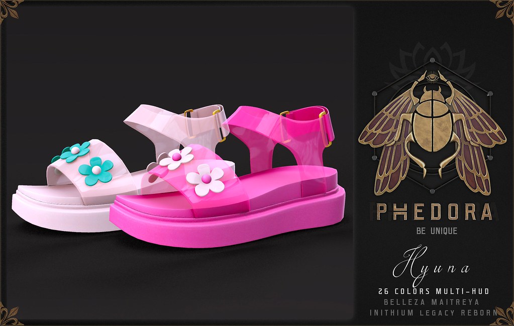 Phedora. – "Hyuna" Jelly Sandals NEW RELEASE at Collabor88 ♥ July 8th