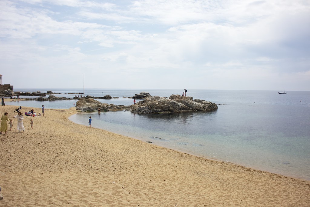 Playa d'en Calau en Calella de Palafrugell