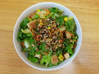 Substantial Mix-and-Match Salad with Double-Ginger White-Miso Dressing
