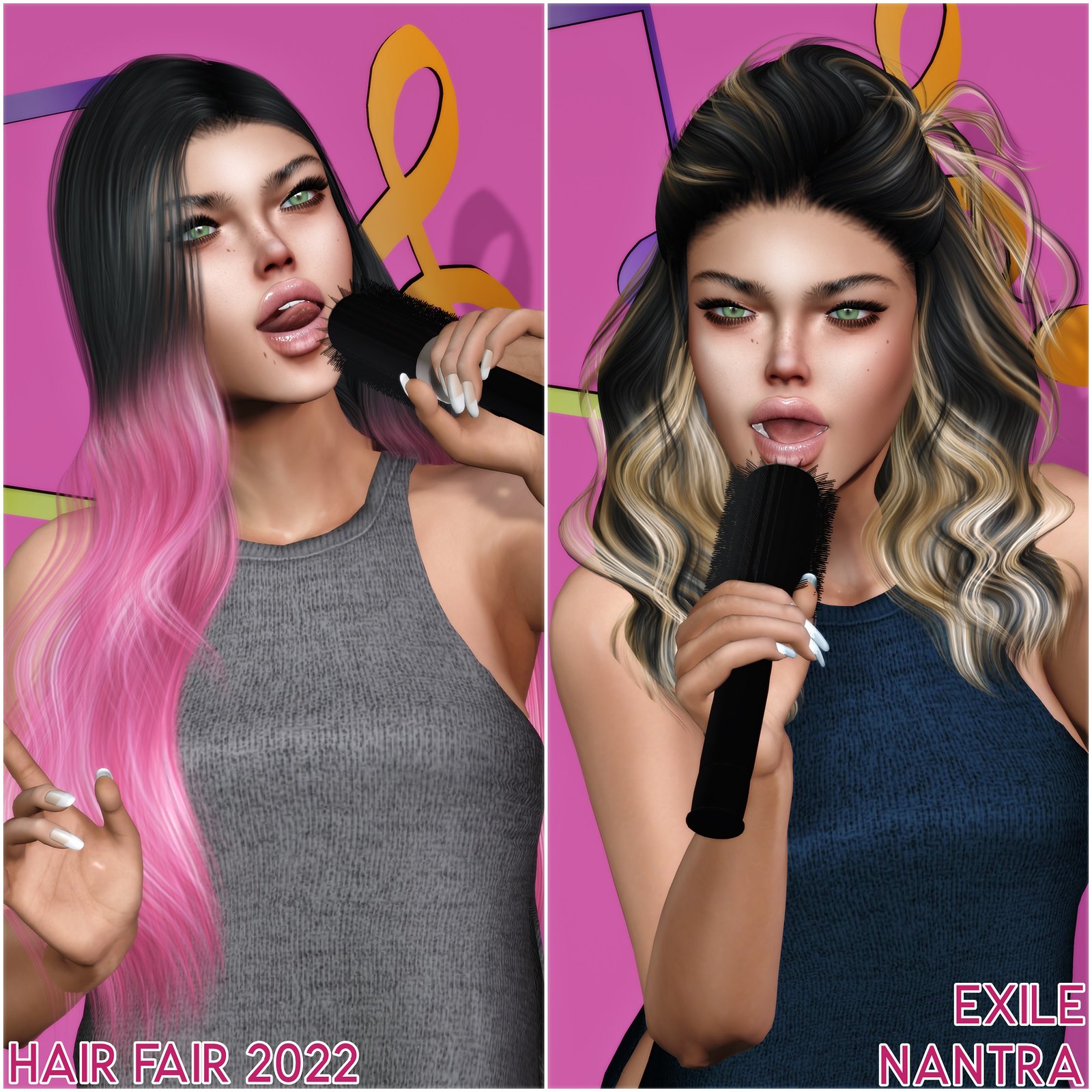 Exile Nantra - Hair Fair 2022