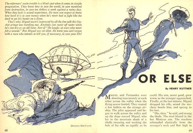Amazing Stories / August-September 1953 // Illustration 5