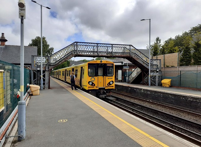 Class 507 Merseyrail EMU at Maghull Station