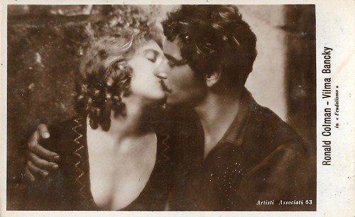 Vilma Banky and Ronald Colman in The Night of Love