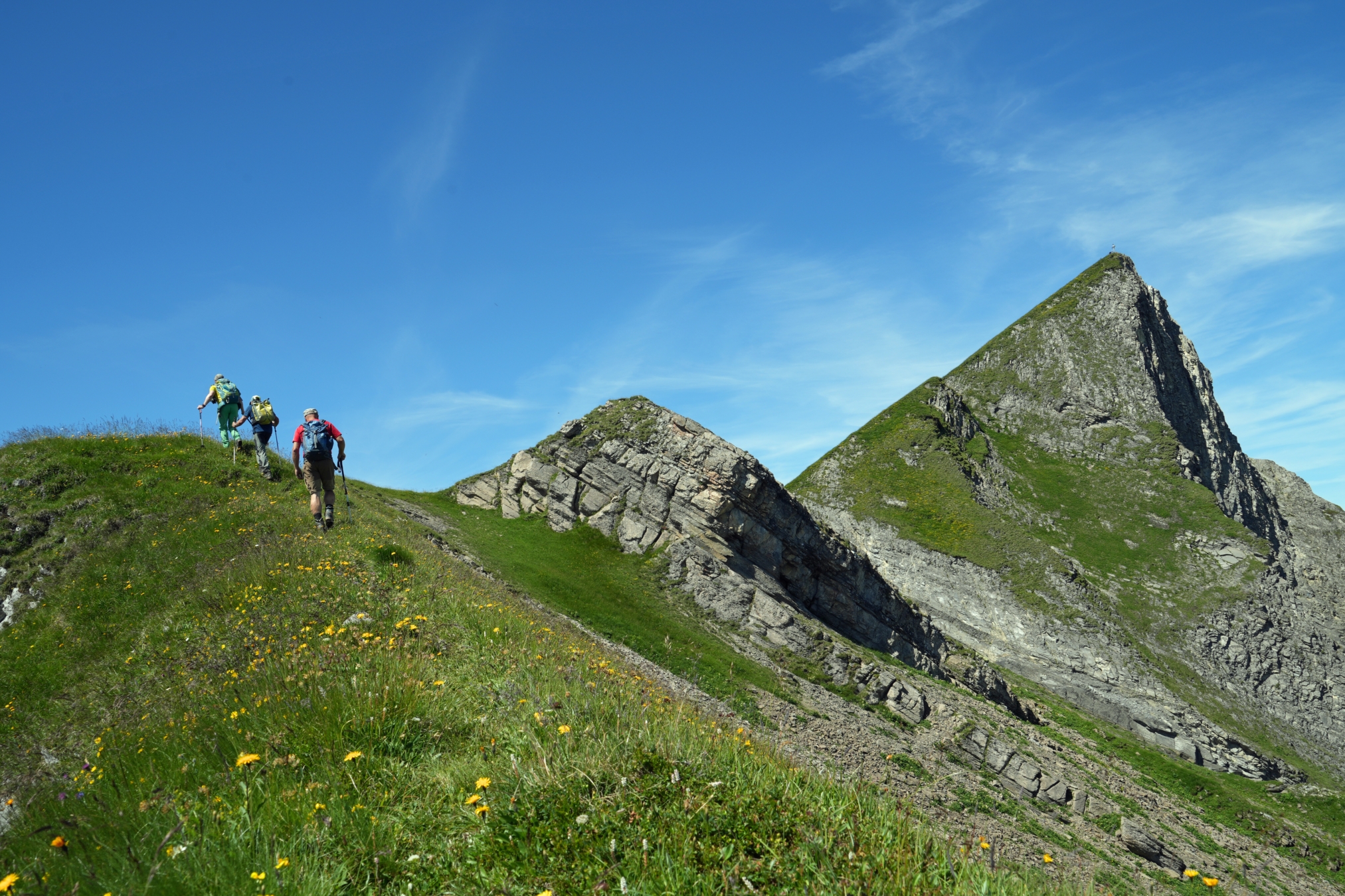 Alpinwanderung Schwalmis 09.07.2022