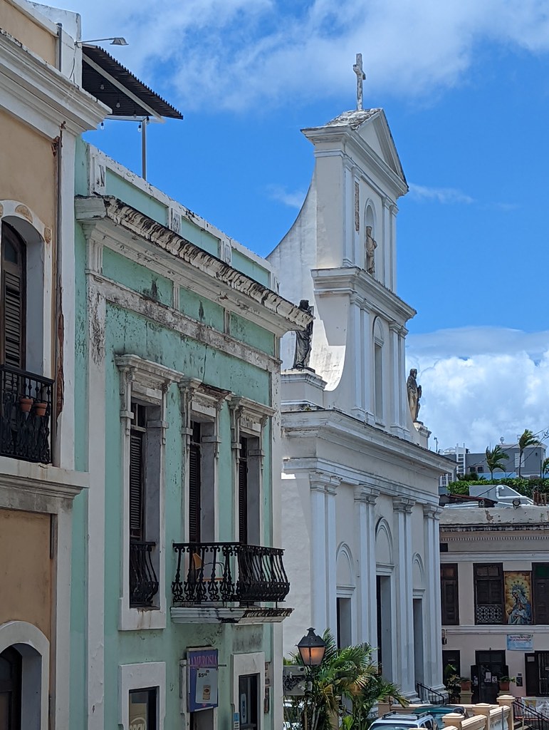 Cathedral, Old San Juan, San Juan, Puerto Rico, USA