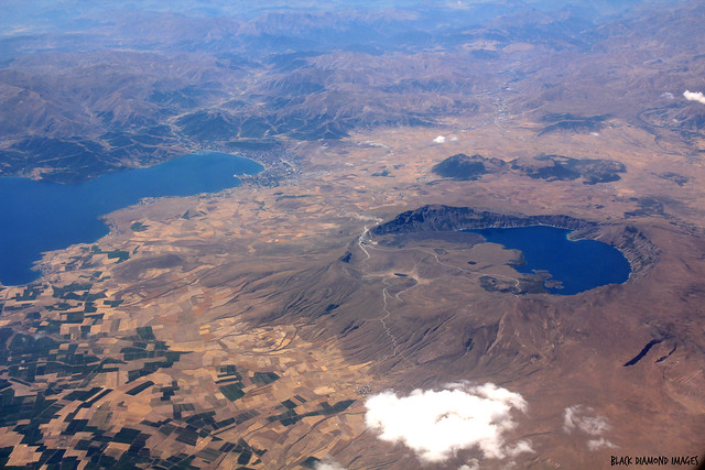Lake Nemrut & Mount Nemrut Volcanic Caldera & Lake Van & Tatvan, Bitlis Province, Southeastern Turkey,