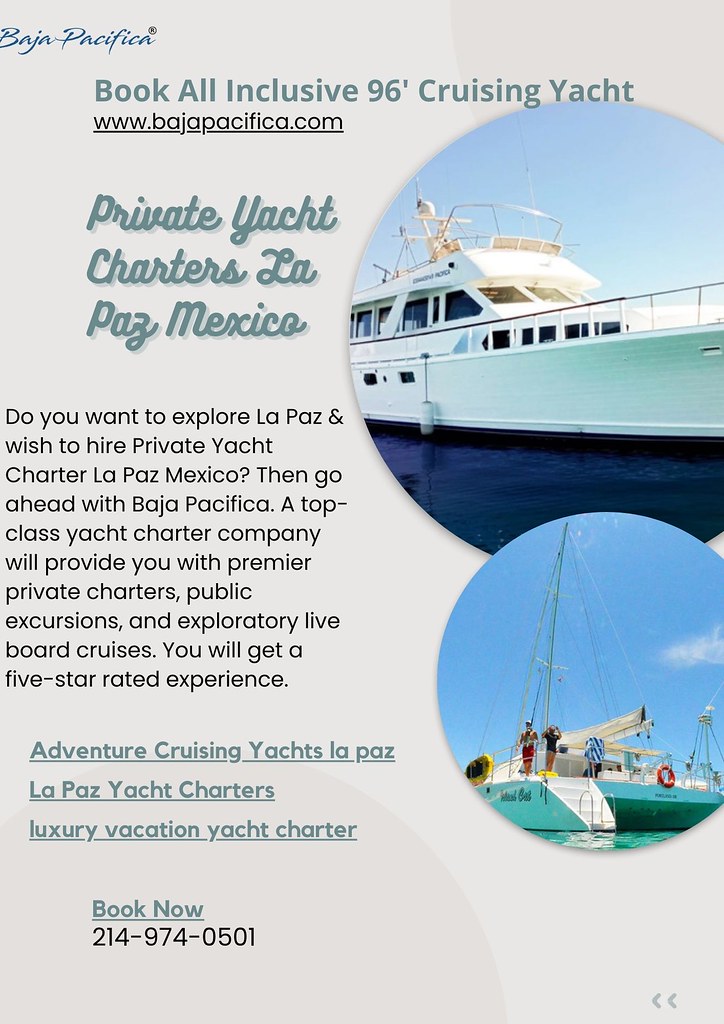 Private Yacht Charters La Paz Mexico | Book All In