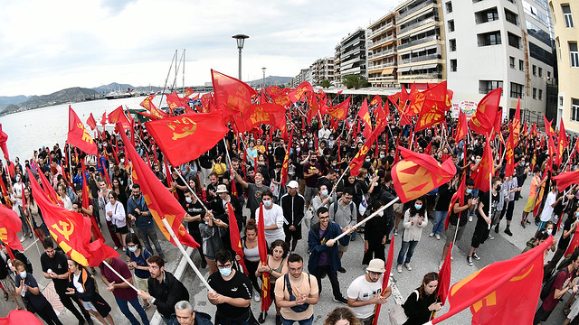 [09.07.2022] Rally of the 31st Anti-imperialist Camp of KNE – Volos