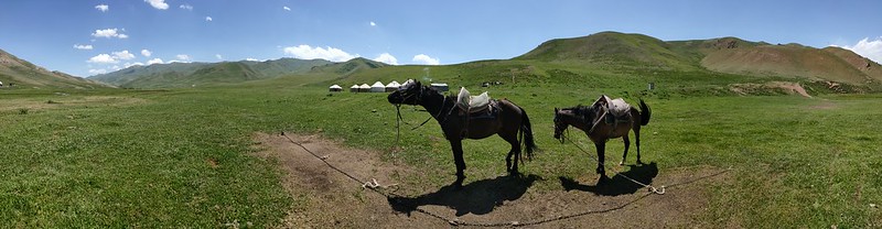 Jailoo at Kyrgyzstan