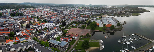 Kristiansand and the East harbour