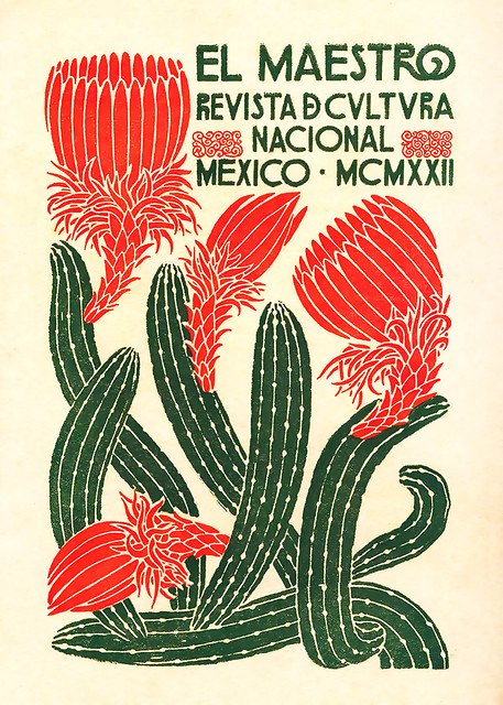 El Maestro, Revista de Cultura Nacional, México, 1922.