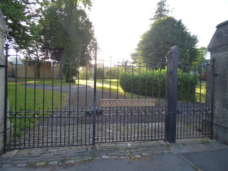 Downside Abbey in Stratton-on-the-Fosse - Downside School gates