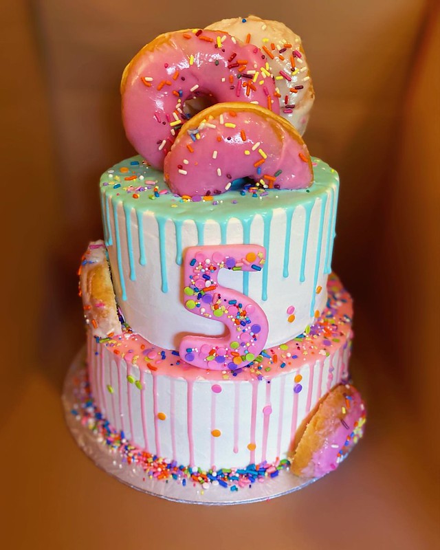 Donut Cake from Sweet Treats By Lauren